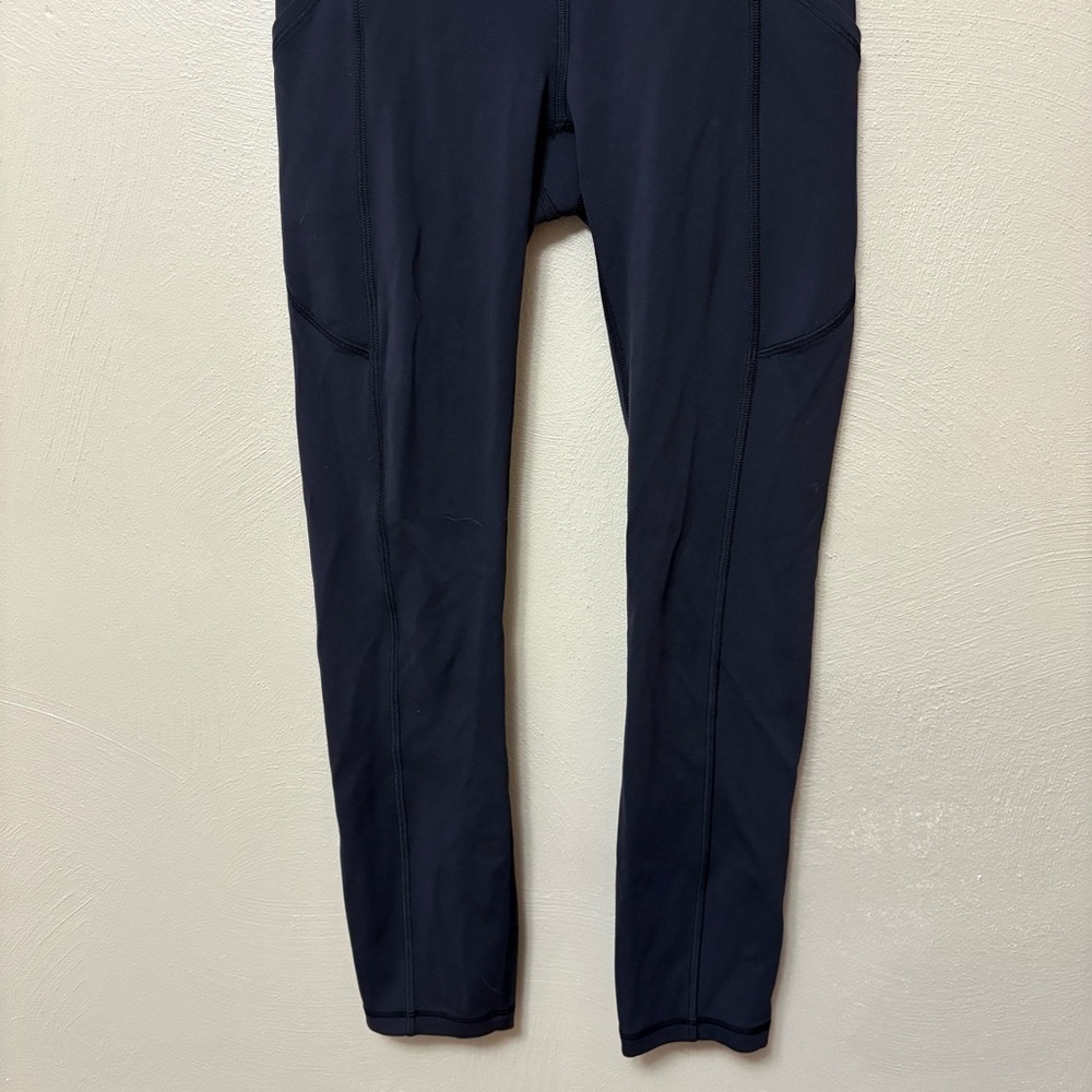 Lululemon Invigorate High-Rise Crop 23" Black Size 2 W6BDVS - Picture 6 of 14